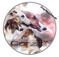 Aufkleber Motiv 1 Barsoi /