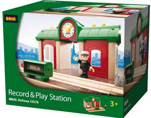 Brio sprechender bahnhof neu - brio,
