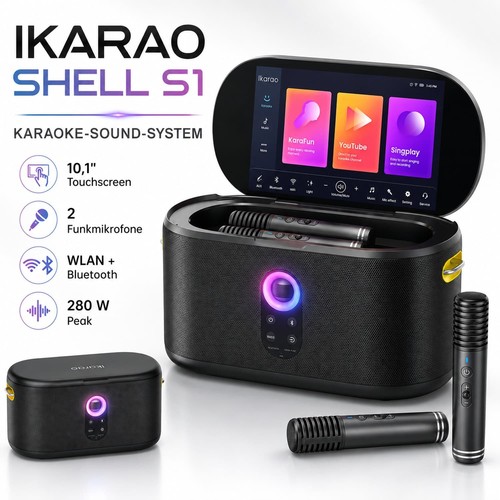 Ikarao shell karaoke anlage - ikarao, shell-s1