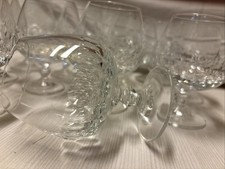 cognac gläser bleikristall Schwenker Bar Rum Weinbrand 12 Stk 80ziger Rarität 