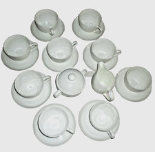 Fast  wie neu!! Konvolut Geschirr Bone China Service Tassen Teller- Trödelkiste