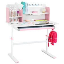 JOYLDIAS Höhenverstellbarer Kinderschreibtisch, Studiertisch für Kinder 2 Farbe