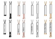 ID Doppel Stab Anhänger mit