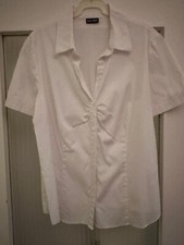 schöne, weisse Bluse, Gerry Weber edition 46 Basic fit, Halbarm