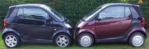 Smart 450 verdeckbezug stoff - smart,