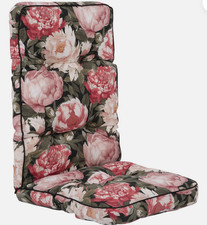 Hochlehner Auflage Gartenstuhl Sitzkissen Polster Rosa - bund 
