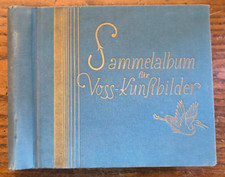 Zigaretenbilderalbum "Voss-Kunstbilder" im Klemmordner