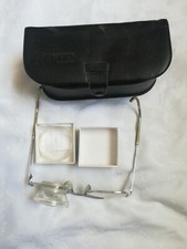 Zeiss Lupenbrille, Brillenlupe, Vergrößerungsbrille, Brillenfernrohr 