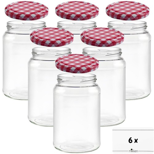 Einmachgläser 850 ml - 6,