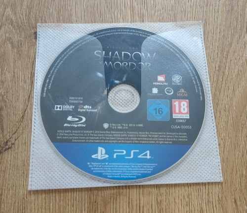 Ps4 spiel mordors schatten - ps4,