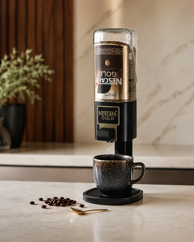 Kaffeespender für nescafé - kaffeespender,