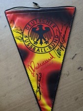 Unikat. Orginales Autogramm. 8 St. Deutschland. DFB. Wimpel. Bayern Stuttgart 