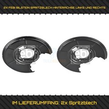 2X FEBI BILSTEIN SPRITZBLECH