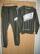 Why not Brand Jogginganzug Freizeitanzug Damen Felpa UOMO M01SIST08/W Gr.M