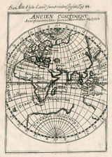 Alte Welt Original Kupferstich Landkarte Mallet 1719 1