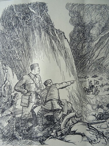1944 original print ww2 - original,