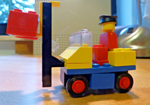 Lego 615 fork lift with - fork,