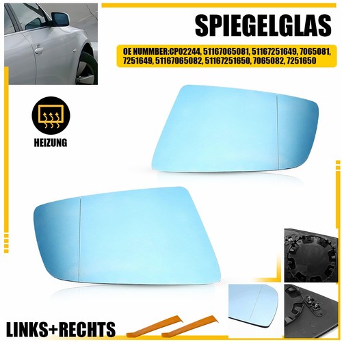 Spiegelglas glas blau - glas,