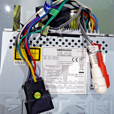 Auto-Radio MEDION CD/MP3 Einbaurahmen Etui (Diebstahlschutz) Bedienteil abnehmba