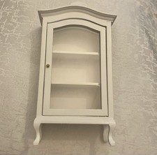 Puppenhaus Schrank in weiß