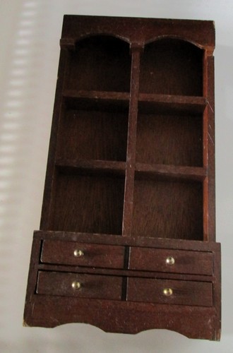 Holz regal mit schubladen - holz,