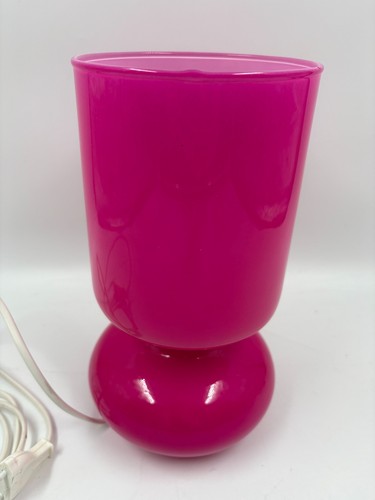 Ikea lykta lampe orange pink - /,
