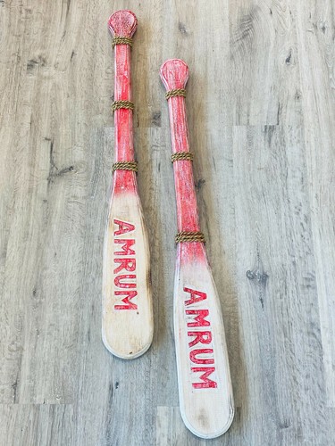 Deko paddel aus holz amrum - paddel,