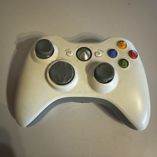 Original Xbox 360 Controller – Gebraucht –weiß - defekt !