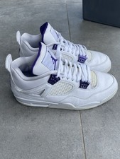 EU Größe 44 - Jordan 4 Retro Mid Purple Metallic