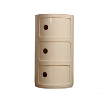 Podofo Runder Nachttisch