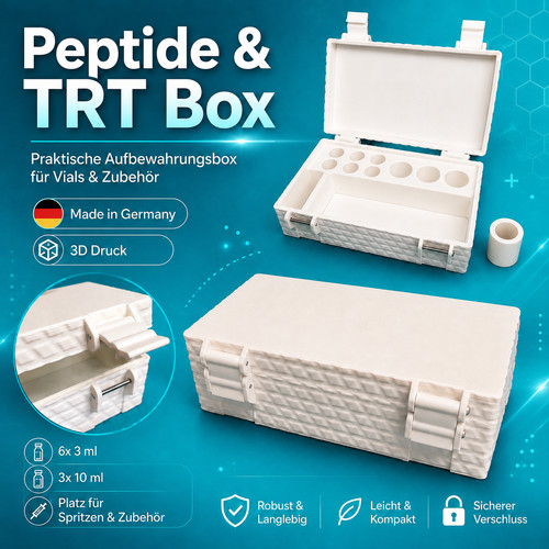 Vial box organizer - box,