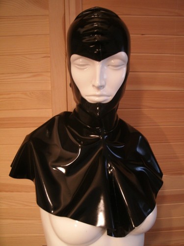 Latex kopfmaske - latex,