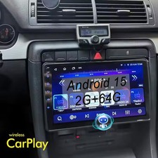 Für Audi A4 S4 RS4 B6 B7 B5 SEAT EXEO Android 15 Autoradio GPS Navi Chat GPTWIFI
