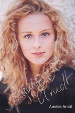 Autogramm - Amelie Arndt Fluch der Falken)