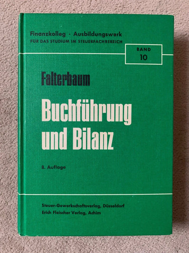 Buchführung und bilanz bd - und, bilanz 