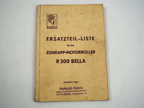 Zündapp r200 bella - zündapp,