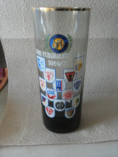 Glas DDR Fussball Oberliga 1969/70  Rauchglas DFV