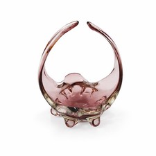 Vintage murano rosa bullicante - vintage,