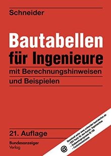 Schneider bautabellen für - schneider,