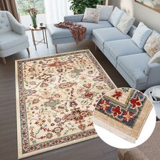 Wohnzimmer Teppich Fransen