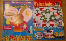 2 Hefte Fensterbilder Faltschnitt Spass Basteln Mit Herz