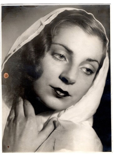 Vintage porträtfoto 1930er - vintage,