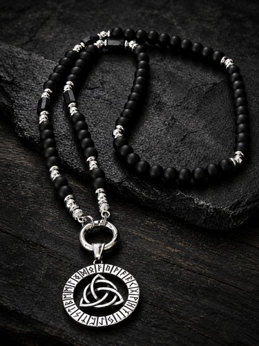 Onyx matt roh turmalin - turmalin, herren