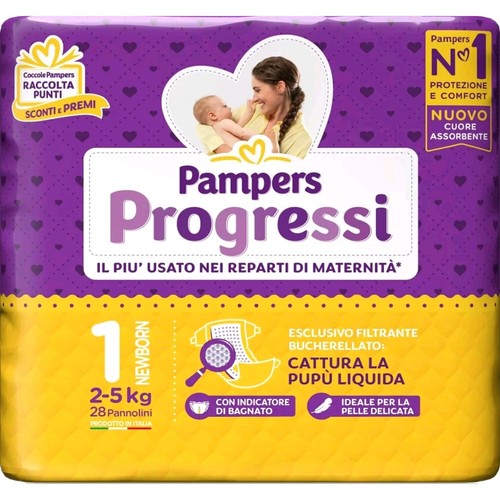 Pampers progressi windeln 1 - windeln, gr.1