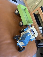 DDR Spielzeug Traktor Holz
