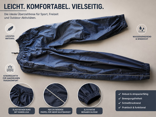 Crane sports regenhose m - sports, gr.