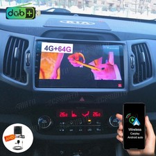 DAB+ Android 15 Für Kia Sportage 2010-16 Autoradio Carplay GPS Navi WIFI BT KAM