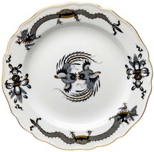 Kuchenteller reicher schwarzer