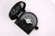 Original DDR Freiberger Präzisionsmechanik Kompass Marschkompass #H3