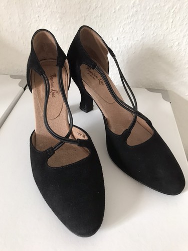 Tanzschuhe schwarz wildleder - schwarz,